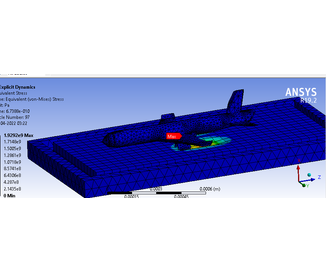 Aircraft Impact Simulation on Foam Using Ansys Explicit Dynamics