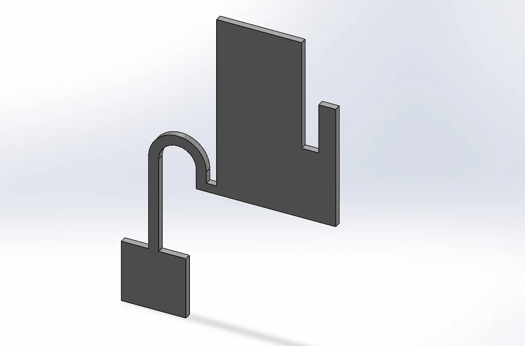 CFD VOF multiphase simulation of a water tank with a U-tube, showing the air and water setup in Ansys Fluent